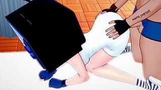 Телевизионка раздевается догола в лазарете, чтобы потрахаться - порно видео