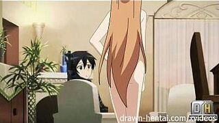 Мастера меча, хентай - режим игры Асуны - порно видео