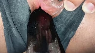 Мокрый минет с большим количеством спермы во рту - порно видео