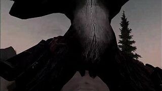 Гигантский зверь - порно видео