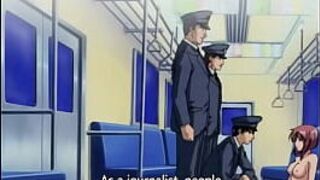 Хентай тинку трахнули в общественном поезде грязные извращенцы - порно видео